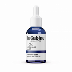 10% GLYCOLIC ACID SERUM-CREAM Крем-сыворотка для обновления кожи лица с 10% гликолевой кислотой, 30 мл