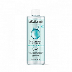 LACABINE HYALURONIC INFUSION MICELLAR WATER Мицеллярная вода с гиалуроновой кислотой, 400 мл