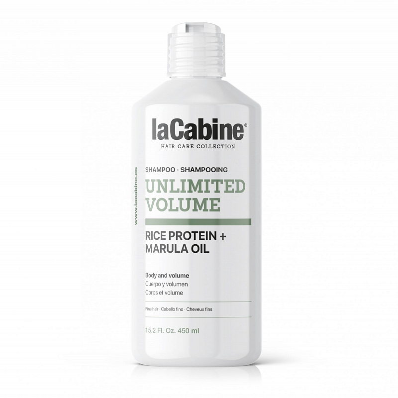 LACABINE – UNLIMITED VOLUME SHAMPOO Шампунь для придания объёма, 450 мл