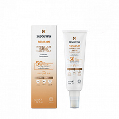 REPASKIN INVISIBLE LIGHT TEXTURE SPF 50 Сверхлегкое солнцезащитное средство для лица