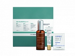 SES-CHLOROPHYLL – Система для ухода за проблемной кожей, набор/1 шт. SES-CHLOROPHYLL STEP 1 Mist  – шаг 1 - Спрей-мист, 50 мл, 10 шт. SES-CHLOROPHYLL STEP 2 Gel  –  шаг 2 - Гель, 10 мл, 10 шт. 3 - RETISES CT YELLOW PEEL  STEP 3  –  шаг 3 - Пилинг желтый с